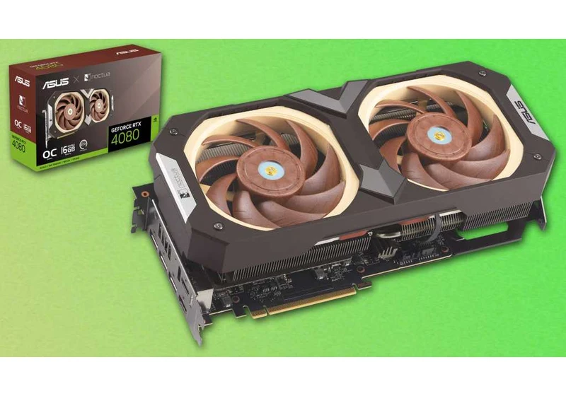 Asus and Noctua’s big, brown, beautiful RTX 4080 is now available