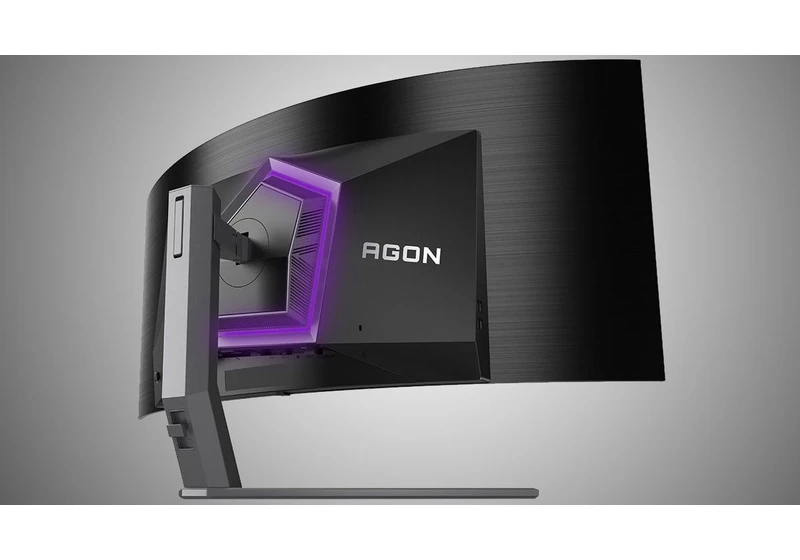 AOC's Latest Agon Gaming Monitor Has a 44.5-inch Curved OLED Screen