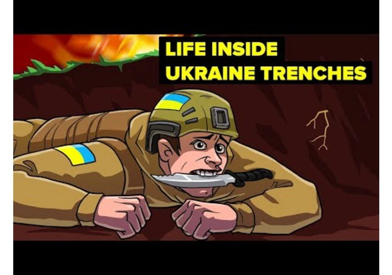Life of a Ukraine Soldier in the Trenches vs Russian Military