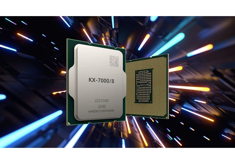  Asus creates motherboard specifically for overclocking Chinese CPUs — boosts homegrown KX-7000 clocks by 25% 