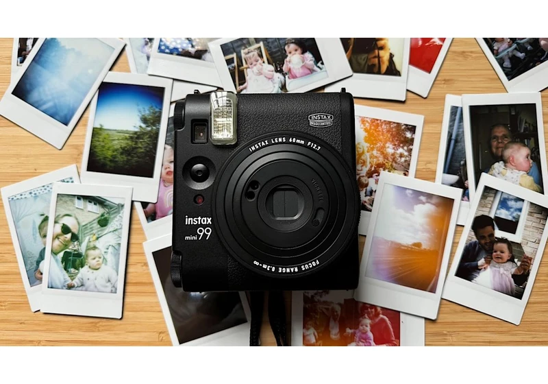 The Instax mini 99 could pass for a real Fujifilm camera