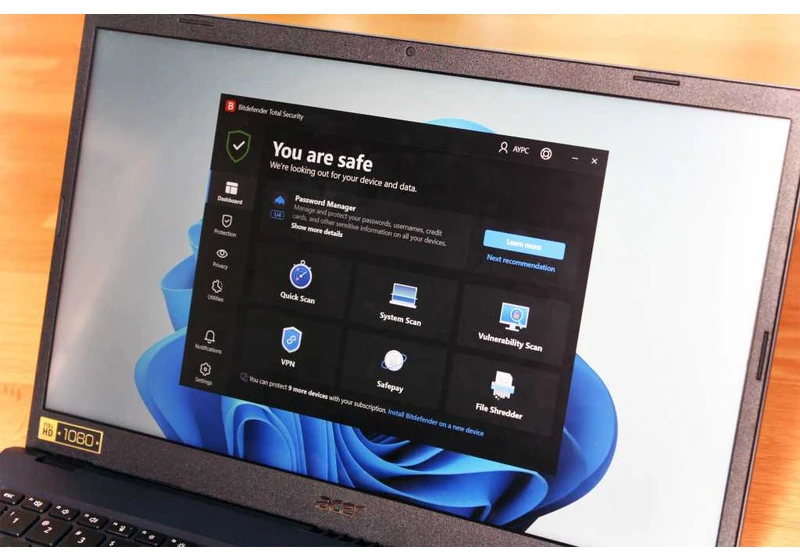 Bitdefender Total Security review: Great, easy to use protection