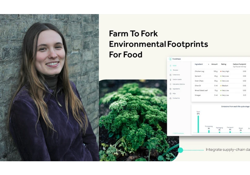 UK-based Foodsteps raises €3.8 million to feed its mission of decarbonising the food sector from farm to fork