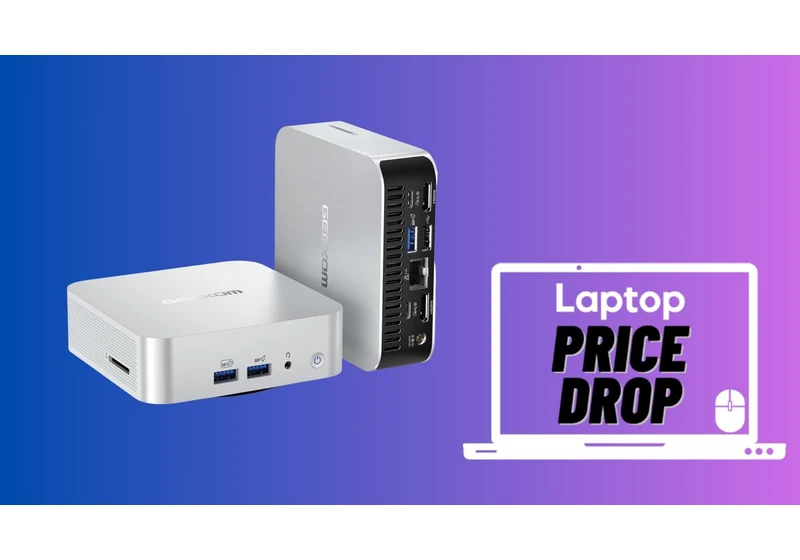 This exclusive coupon slashes $126 off the Geekom A8 AI Mini PC — puny and powerful