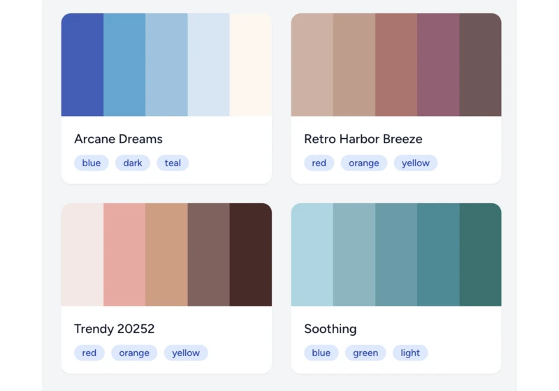 AI Color Palette Generator