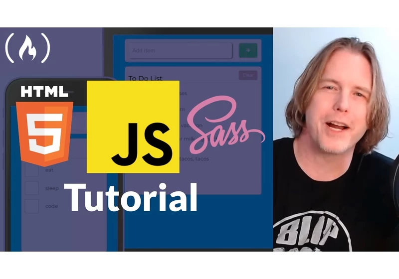 Web App Tutorial - JavaScript, Mobile First, Accessibility, Persistent Data, Sass