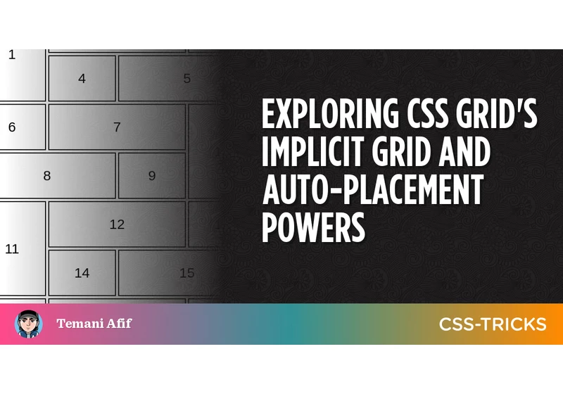Exploring CSS Grid’s Implicit Grid and Auto-Placement Powers