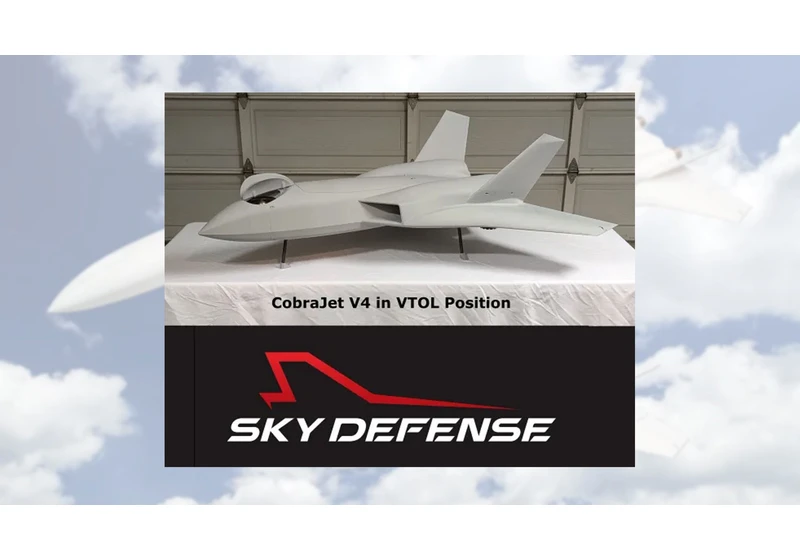  CobraJet Nvidia AI-powered drone killer takes out 'overwhelming enemy drone incursions' at up to 300mph 