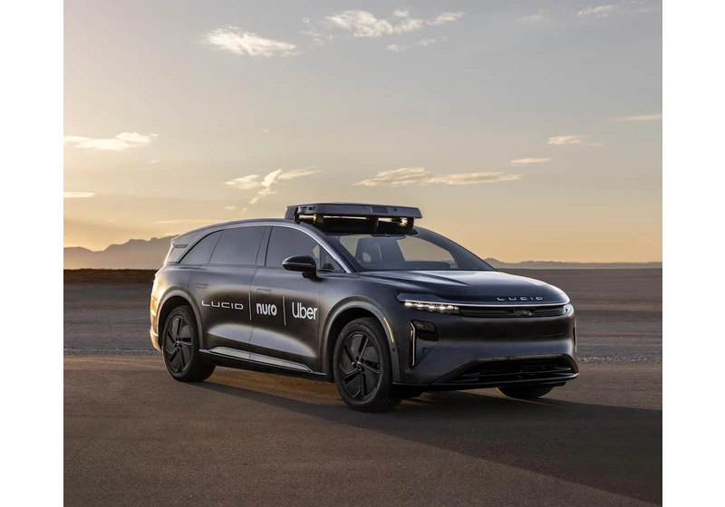 Uber's latest robotaxi plan involves 20,000 Lucid EVs