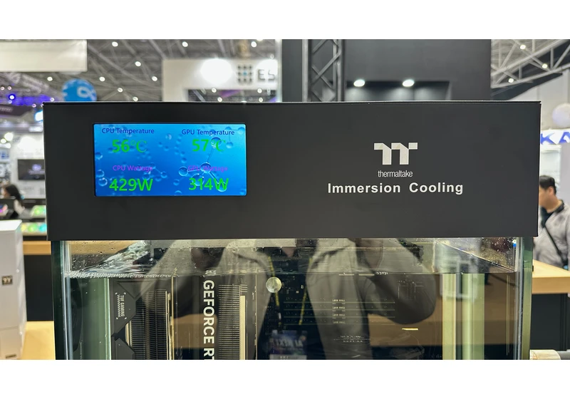  Thermaltake brings enthusiast immersion liquid cooling closer to market with the IX700 