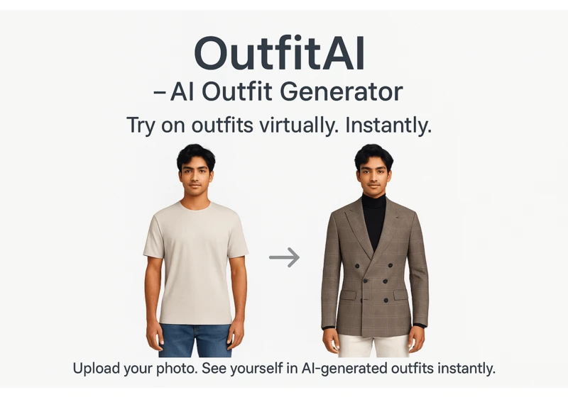 I developed an AI clothing-changing tool. Would you like to take a look?