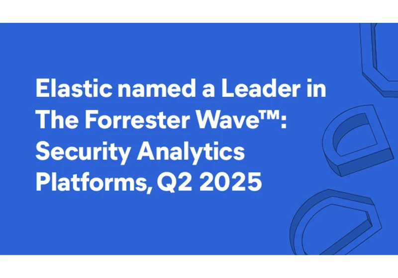 Elastic named a Leader in The Forrester Wave™: Security Analytics Platforms, Q2 2025