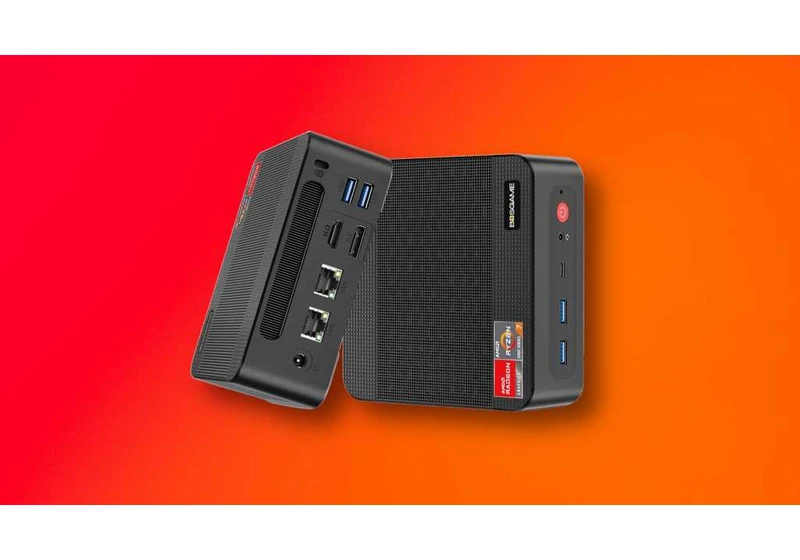 This Ryzen 7 mini PC with 32GB RAM and triple 4K is only $304 today