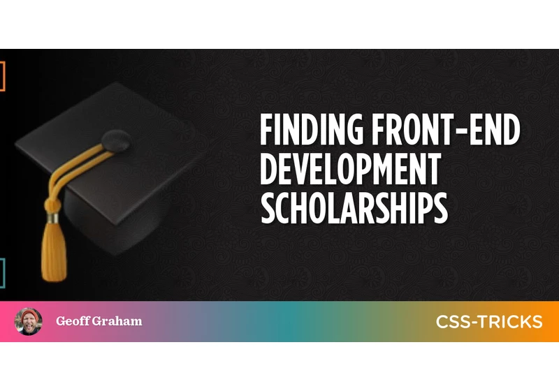 Finding Front-End Development Scholarships