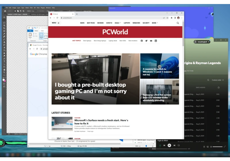 This fun Windows mouse trick instantly hides all inactive windows