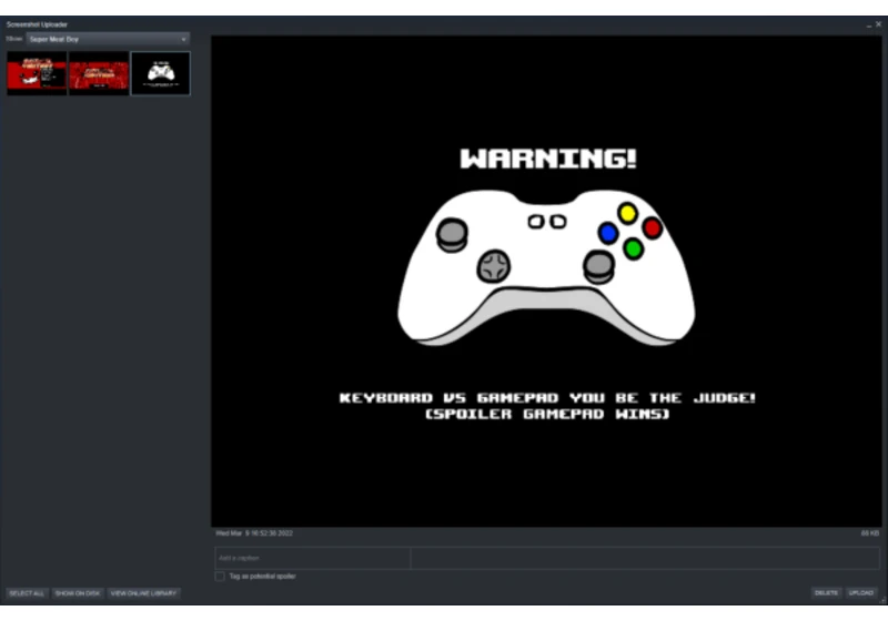 How to find your Steam screenshots