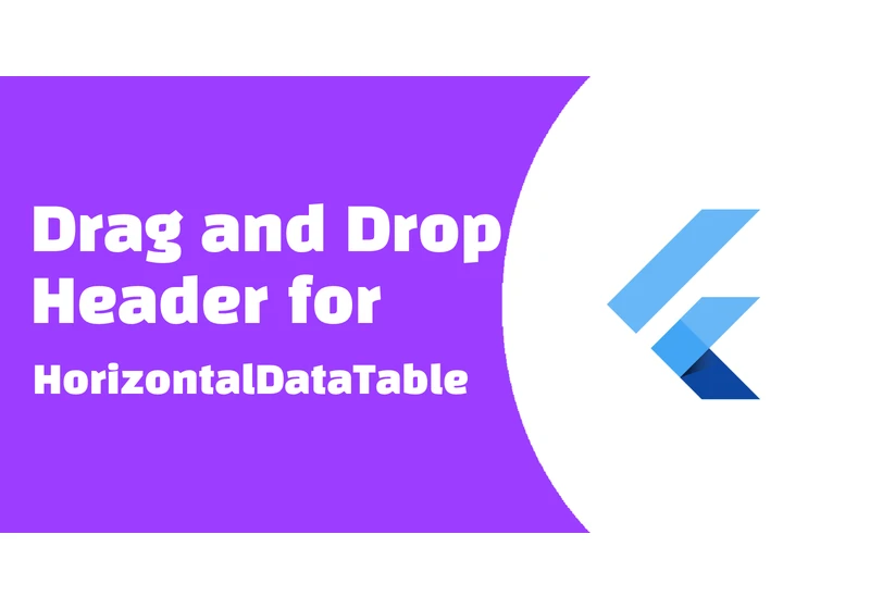 Drag and Drop Header for HorizontalDataTable
