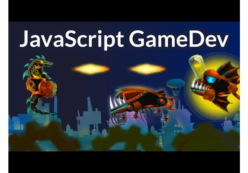 Code a 2D Game Using JavaScript, HTML, and CSS (w/ Free Game Assets) – Tutorial