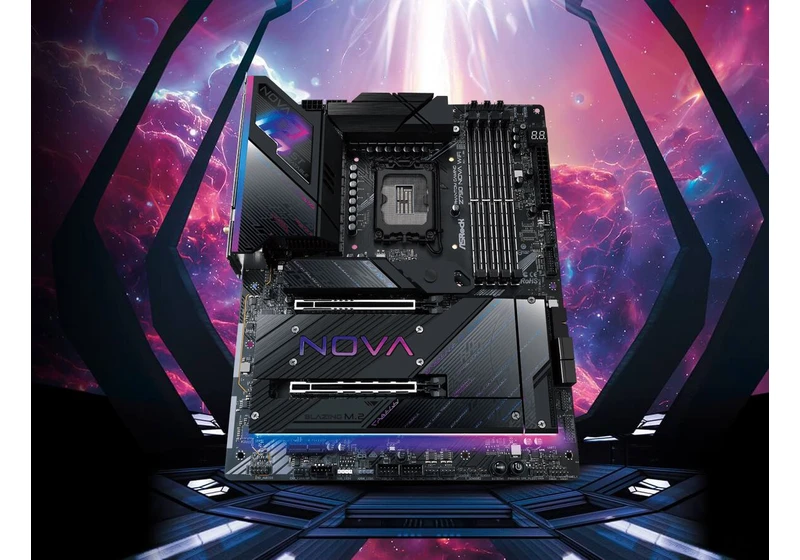  ASROCK Z790 Nova WiFi Has Six M.2 NVMe Slots, Reinforced GPU Support 
