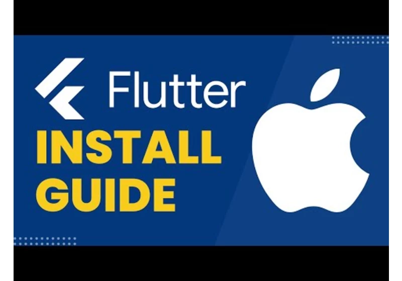 Install Flutter on Mac in 2024 | Flutter development on Mac