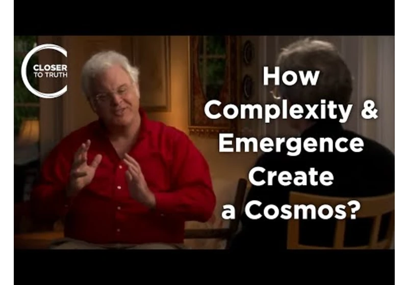 Robert Laughlin - How Complexity and Emergence Create a Cosmos?