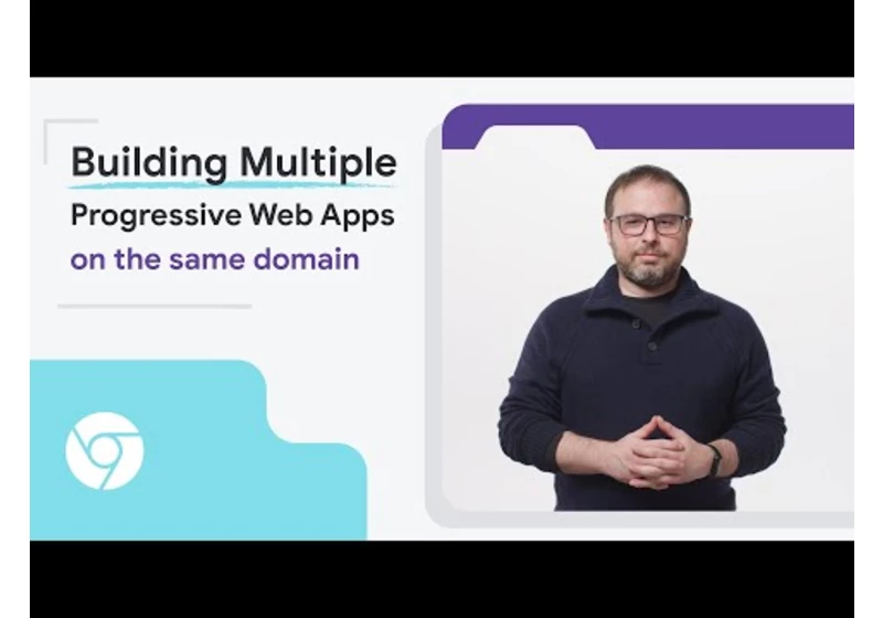 Building multiple Progressive Web Apps on the same domain