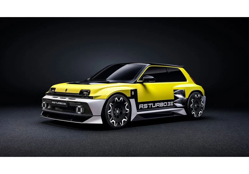 The Renault 5 Turbo is back! The 1980s icon returns as a 500hp EV with a very modern price tag