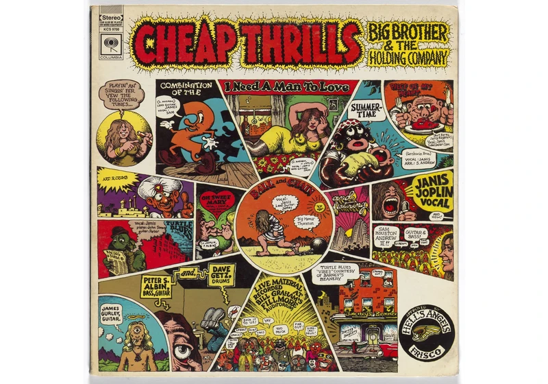 Cheap Thrills, an album cover by Robert Crumb (2020)