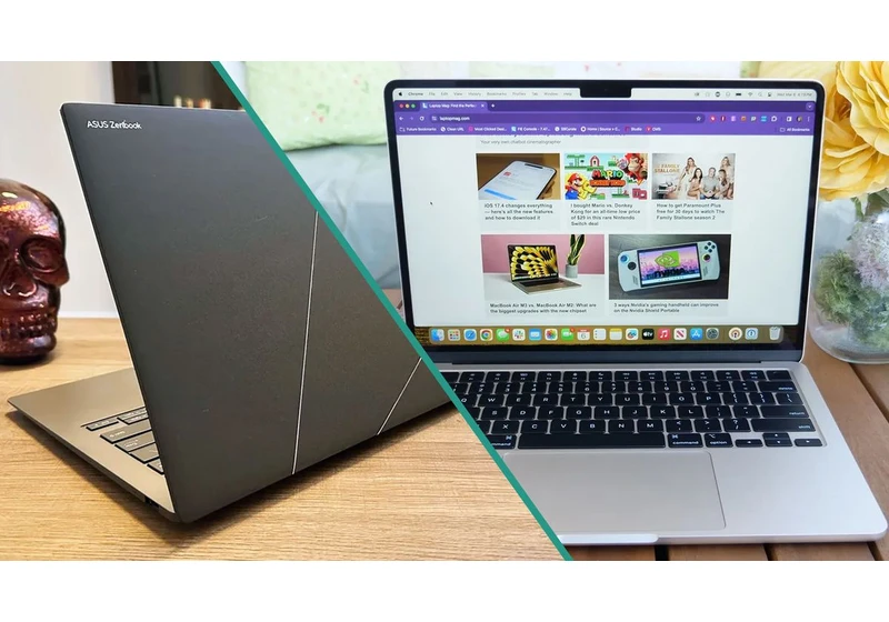 Asus Zenbook S 14 vs. Apple MacBook Air 13 M3: Which thin-and-light laptop wins?