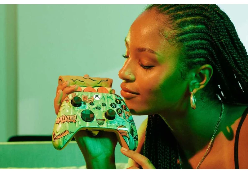 Microsoft’s radical TMNT Xbox controller smells like pizza
