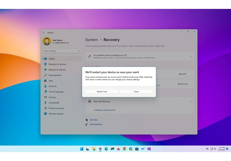 How to enter UEFI on devices running Windows 11