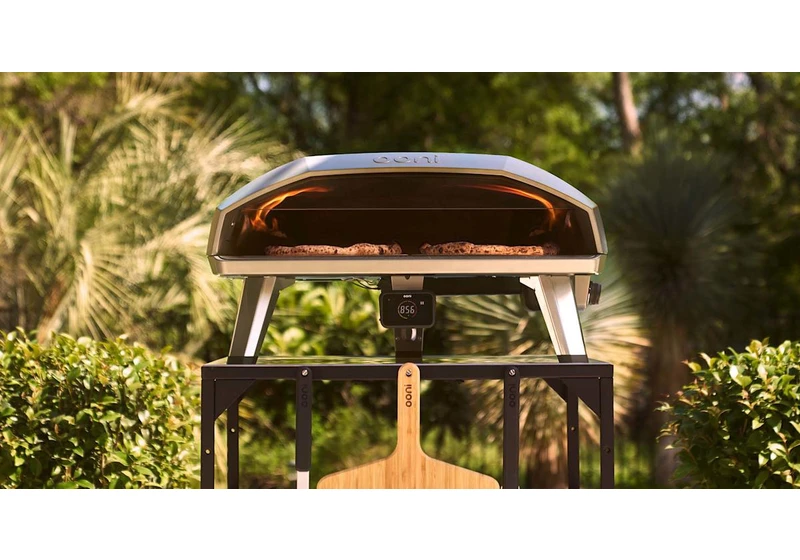 Ooni's largest pizza oven yet offers dual-zone heat control and temperature tracking on your phone