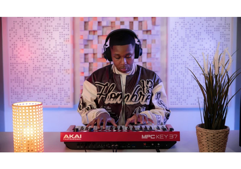 Akai adds a 37-key standalone workstation to its MPC lineup