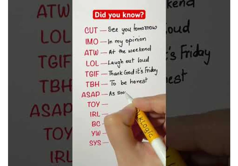 Abbreviation