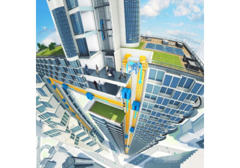 Lift Energy Storage System promění mrakodrapy v gravitační baterie