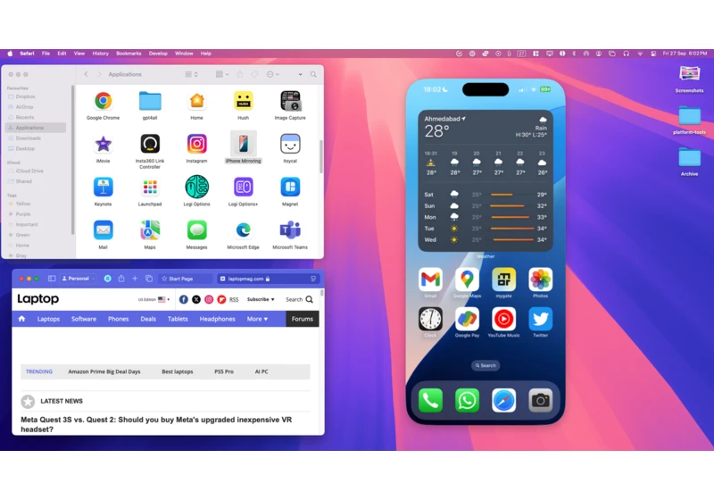 iPhone Mirroring changed how I use my MacBook and iPhone — here's how it works