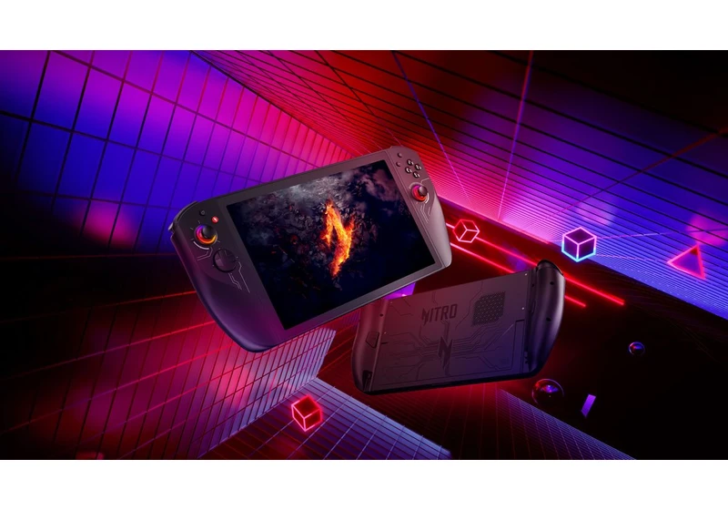 Acer's enormous CES 2025 gaming handheld looks absolutely ridiculous