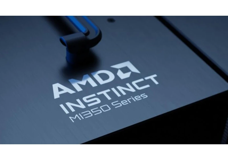 AMD releases details of 288GB MI355X accelerator: 80% faster than MI325X, 8TB/s memory bandwidth