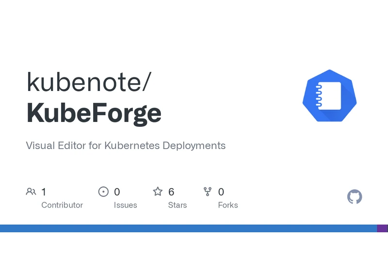 Show HN: KubeForge – A GUI for Kubernetes YAMLs