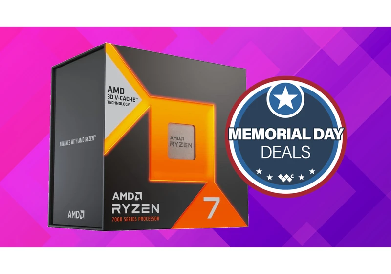 AMD's Ryzen 7 7800X3D is down to the lowest price of the year at Amazon — Memorial Day savings drop it to $385