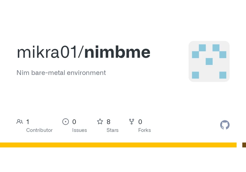 nimbme – Nim bare-metal environment