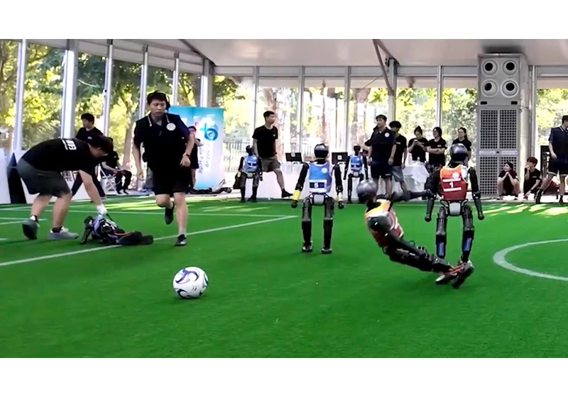 China's Humanoid Robot Games (Best Highlights and Fails) video