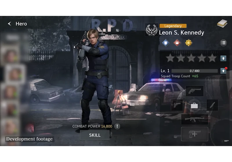 Capcom shares first footage of Resident Evil mobile spinoff