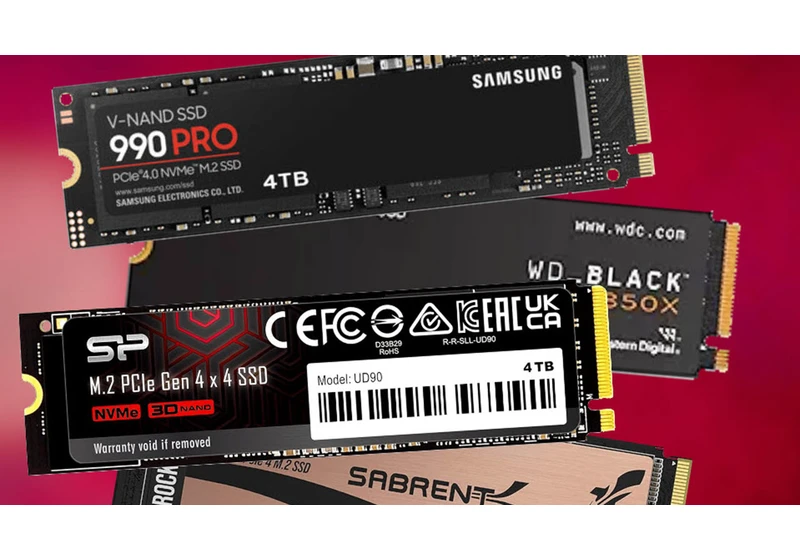  Grab a 4TB SSD for 5 cents per gigabyte – 8TB models start as low as 7 cents per GB 