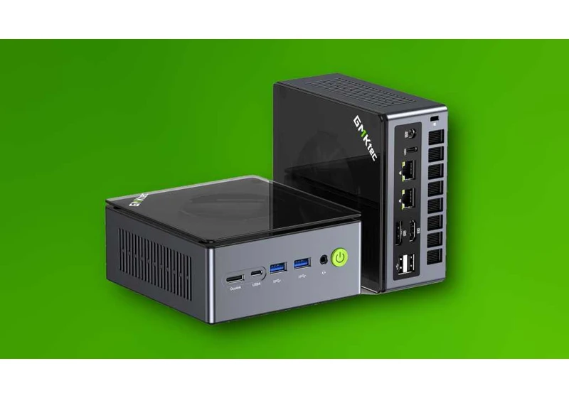 This Ryzen 7 Pro mini PC with 32GB RAM and quad 4K is only $417
