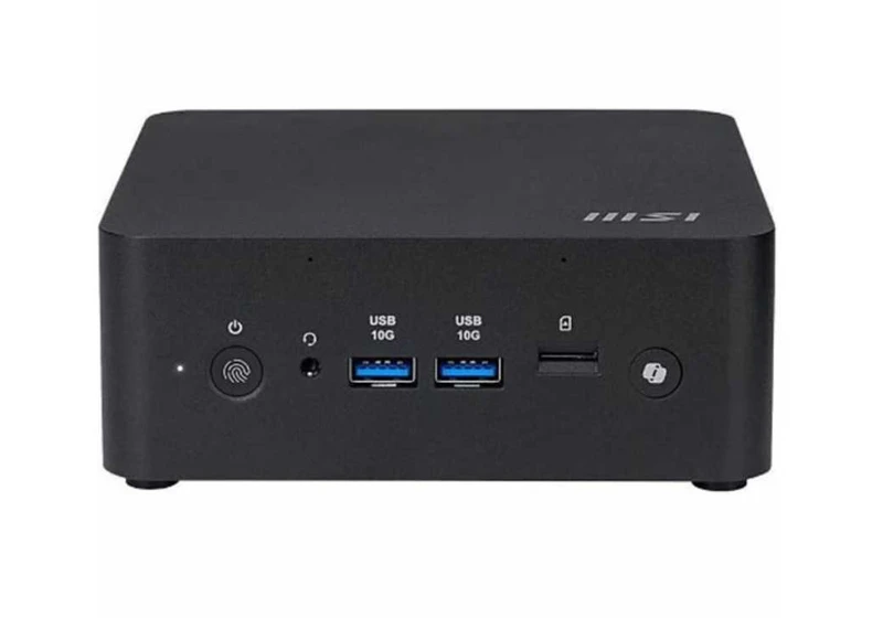 MSI’s new mini PC includes a Copilot button and fingerprint reader