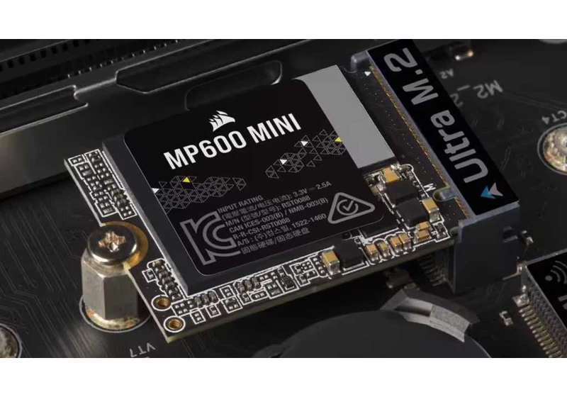 Corsair’s teeny MP600 Mini SSD is ideal for the Steam Deck