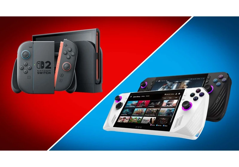 Nintendo Switch 2 vs ROG Ally: Which gaming handheld is better?