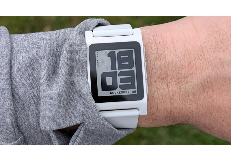 The spiritual sequel to the Pebble smartwatch is on track to ship in July