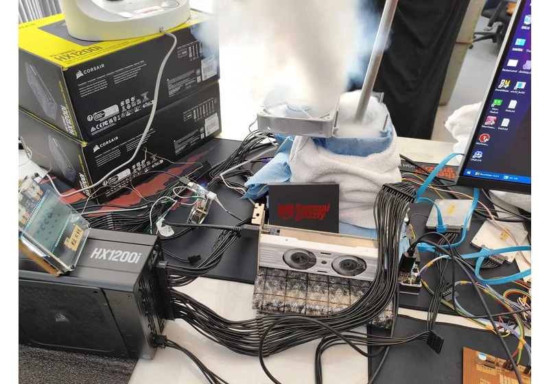  Core i9-14900KF overclocked to 9.13 GHz to become the highest clocked CPU of all time — 13 MHz faster than the previous record holder 
